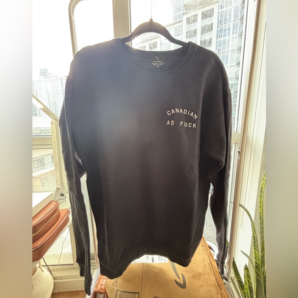 Peace Collective | Black Graphic Sweatshirt